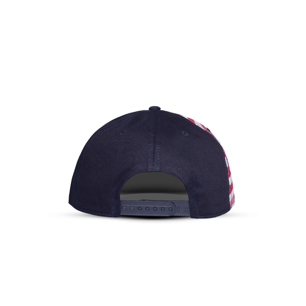 Marvel Captain America - Captain Casquette Snapback - Multicolore